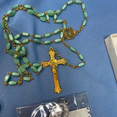 Sale Photo Thumbnail #116: All in good shape.  The massive cross is stainless steel.