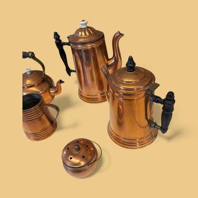 Sale Photo Thumbnail #411: Vintage Collection of Copper Kitchenware