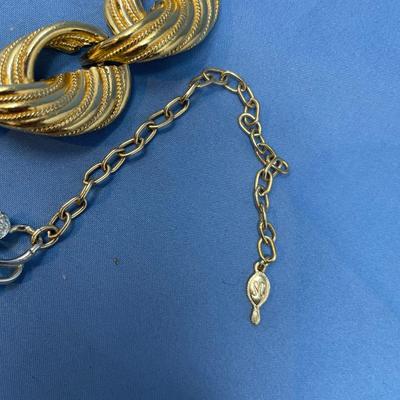 Sale Photo Thumbnail #191: Rhinestones all in good shape.  Silver one is marked Sarah Coventry.