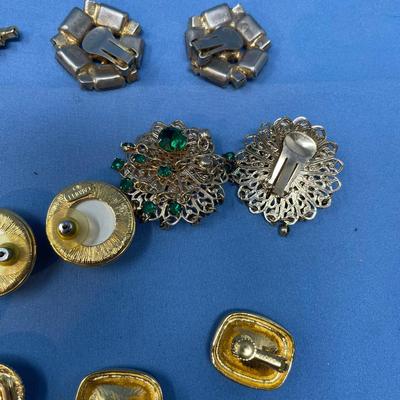 Sale Photo Thumbnail #234: Pierced & clips.  Older & newer.  Very nice & ready to wear!