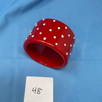 Sale Photo Thumbnail #241: Just too cool!  Red with white dots!  Very clean!