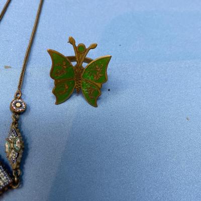 Sale Photo Thumbnail #252: Both quite old!  No damage on the necklace.