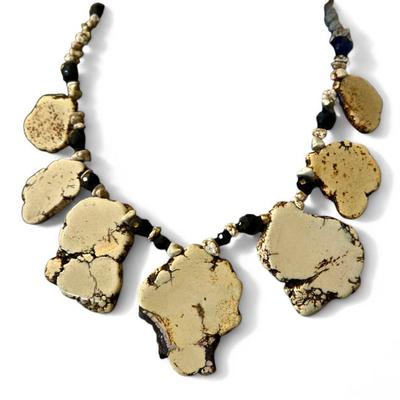 Sale Photo Thumbnail #21: Buffalo turquise necklace