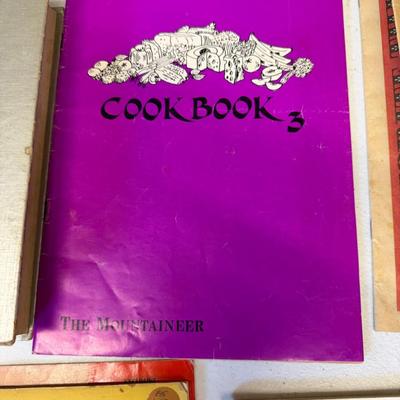 Sale Photo Thumbnail #449: Vintage Paperback Cookbooks