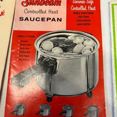 Sale Photo Thumbnail #446: Vintage Paperback Cookbooks