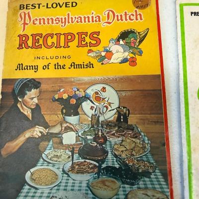 Sale Photo Thumbnail #452: Vintage Paperback Cookbooks