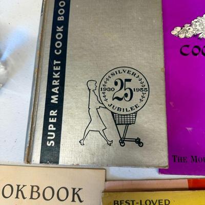 Sale Photo Thumbnail #450: Vintage Paperback Cookbooks