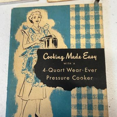 Sale Photo Thumbnail #447: Vintage Paperback Cookbooks