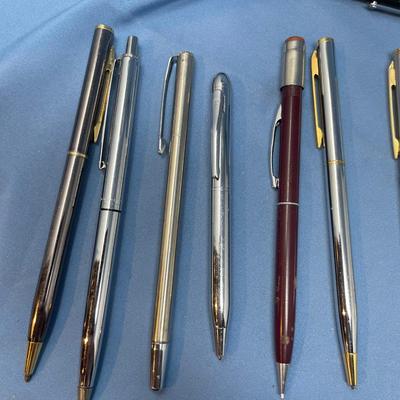 Sale Photo Thumbnail #327: The Sheaffer White Dot rollerball is cool!  Various makers.