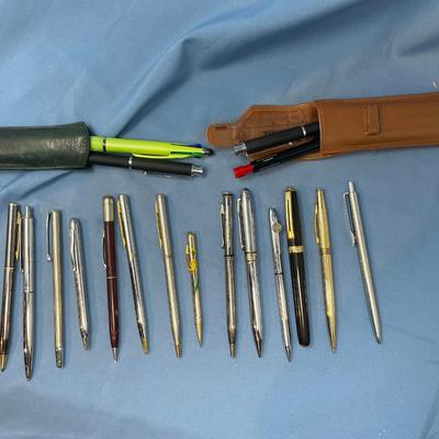 Sale Photo Thumbnail #324: The Sheaffer White Dot rollerball is cool!  Various makers.