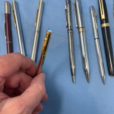 Sale Photo Thumbnail #328: The Sheaffer White Dot rollerball is cool!  Various makers.