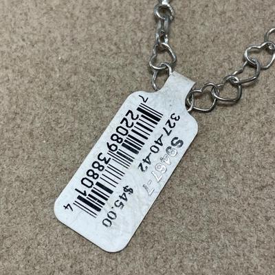 Sterling heart bracelet