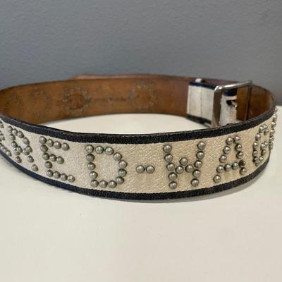 Covered Wagon jeweled belt