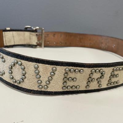 Covered Wagon jeweled belt
