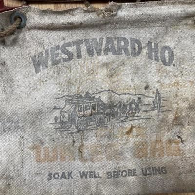 Vintage water bags