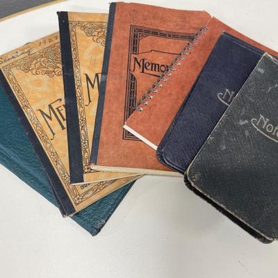 Vintage notebooks
