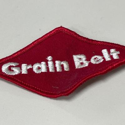 Vintage grain belt patch