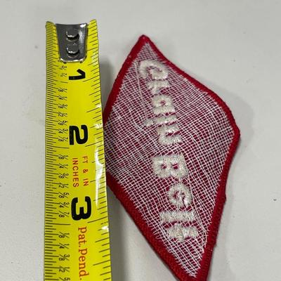 Vintage grain belt patch