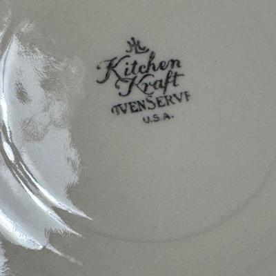 3 Large Vintage Mixing Bowls 1 Chipped