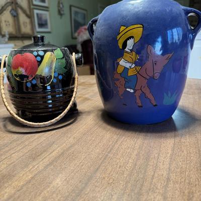 Vintage Pottery Jars