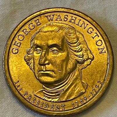 1789-1797 GEORGE WASHINGTON FIRST OF PRESIDENTIAL DOLLAR COINS