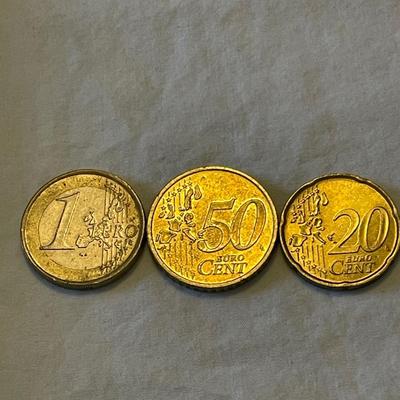 THREE EURO CENTS