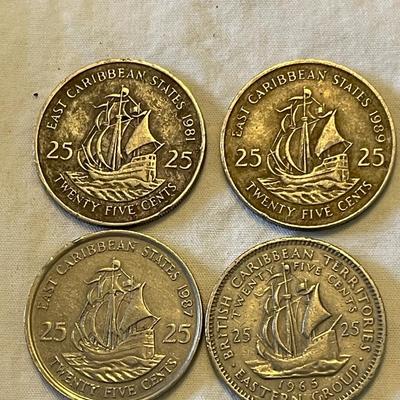 FOUR QUEEN ELIZABETH THE SECOND QUARTERS