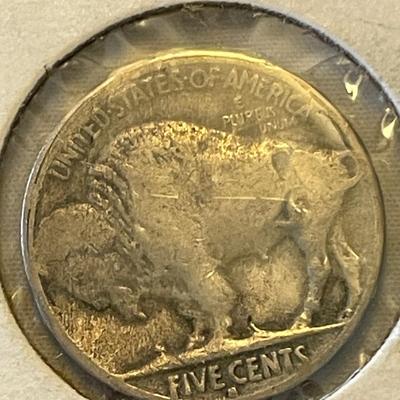 TWO BUFFALO NICKELS