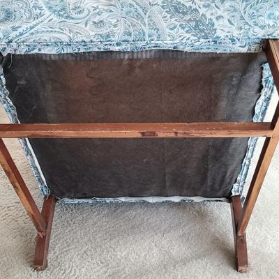 LOT 6: Pair of Wingback Armchairs