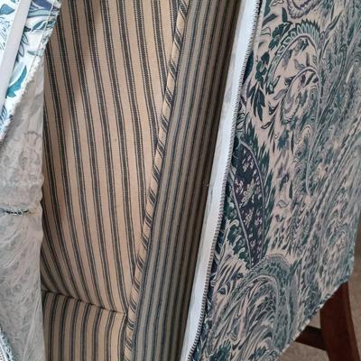 LOT 6: Pair of Wingback Armchairs