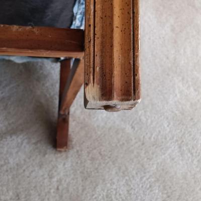 LOT 6: Pair of Wingback Armchairs