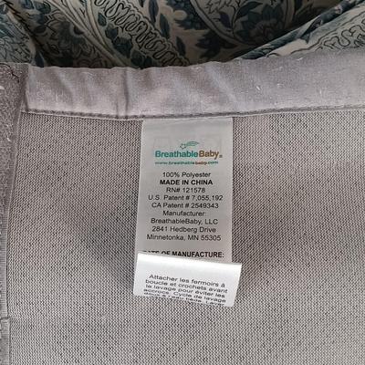 LOT 7: Fisherprice Baby Bouncer, TOMY Bathtub, Crocheted Blanket & More