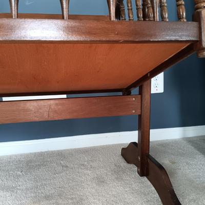 LOT 8: Vintage Wood Cradle