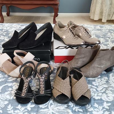 LOT 24: Shoe Collection Size 9 - Steve Madden, DKNY, Jennifer Lopez & More