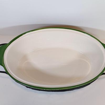 LOT 27: Temp-Tations Presentable Ovenware with Baskets