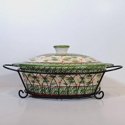 LOT 27: Temp-Tations Presentable Ovenware with Baskets