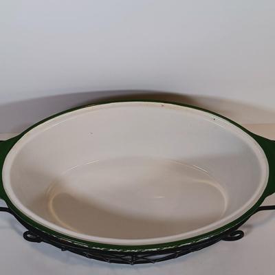 LOT 27: Temp-Tations Presentable Ovenware with Baskets