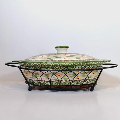 LOT 27: Temp-Tations Presentable Ovenware with Baskets