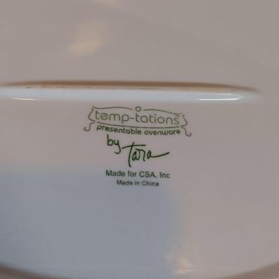 LOT 27: Temp-Tations Presentable Ovenware with Baskets