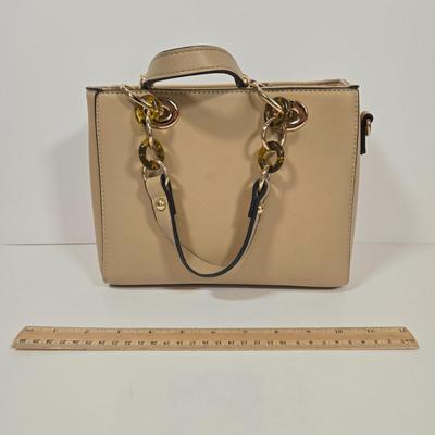 LOT 29: Beige Handbag, Christian Dior Scarf, Animal Print Scarves. and More