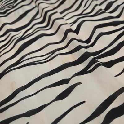 LOT 30: Houndstooth Canvas Rolling Duffle Bag, Two Jones New York Scarves, and More Black and White Scarves