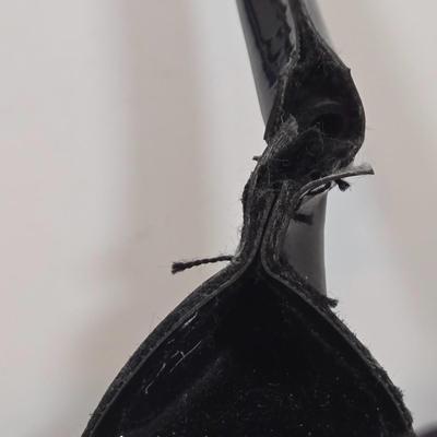 LOT 30: Houndstooth Canvas Rolling Duffle Bag, Two Jones New York Scarves, and More Black and White Scarves