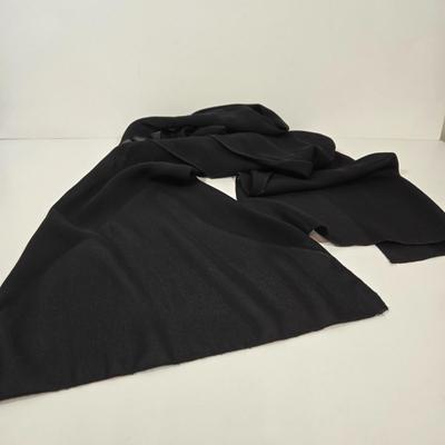 LOT 30: Houndstooth Canvas Rolling Duffle Bag, Two Jones New York Scarves, and More Black and White Scarves