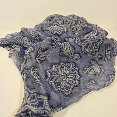 LOT 31: Fanny Bag Florence Italy, Pierre Cardin Paris Scarf, Colorful Yellow and Green Scarf, Real Estate Agent Scarf, and More