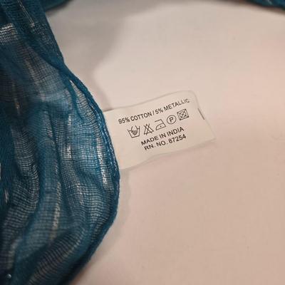 LOT 31: Fanny Bag Florence Italy, Pierre Cardin Paris Scarf, Colorful Yellow and Green Scarf, Real Estate Agent Scarf, and More