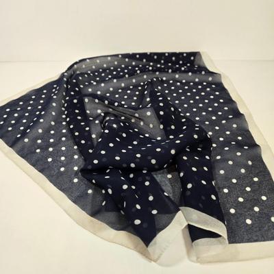 LOT 31: Fanny Bag Florence Italy, Pierre Cardin Paris Scarf, Colorful Yellow and Green Scarf, Real Estate Agent Scarf, and More