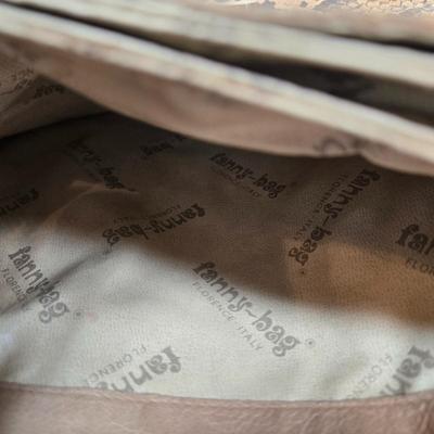 LOT 31: Fanny Bag Florence Italy, Pierre Cardin Paris Scarf, Colorful Yellow and Green Scarf, Real Estate Agent Scarf, and More