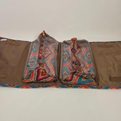 LOT 32: JM New York Travel Kit Including Sectioned Cases For Necessities, and Jewelry