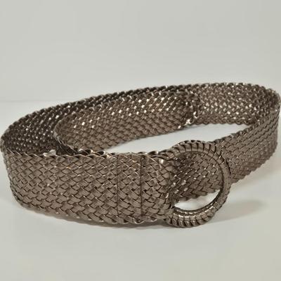 LOT 33: Tapestry Tote and Multiple Leather Belts