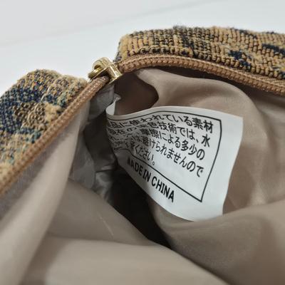 LOT 33: Tapestry Tote and Multiple Leather Belts